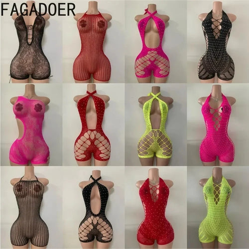 Glam Rhinestone Jumpsuit