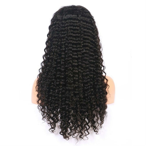 Deep Wave Lace Closure Wig – 4x4 / 5x5 / 6x6 Human Hair
